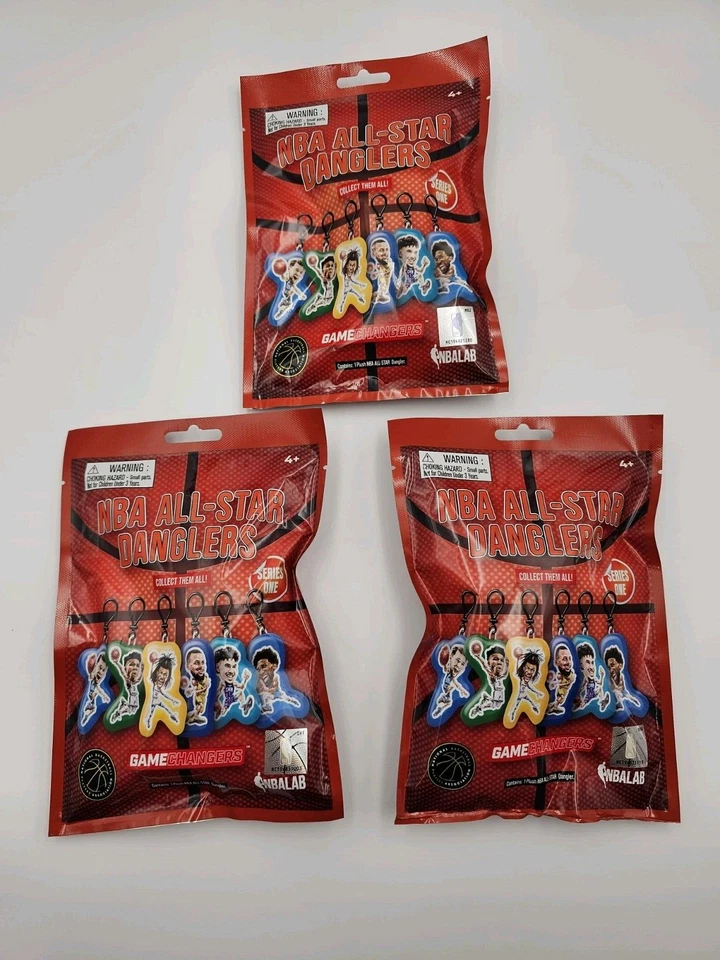 NBA All Star Danglers Mystery Figure Backpack Dangler Series 2