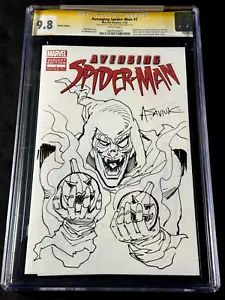 Avenging Spider-Man #1 2012 CGC 9.8 1062950001 Signed & Sketch Alex Saviuk - Bild 1 von 7
