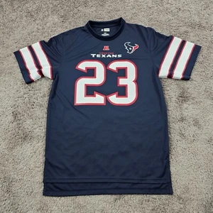 Houston Texans Jersey Mens Large Blue Kelce #23 Arian Foster NFL Team Apparel - Picture 1 of 10