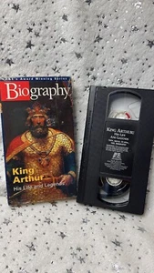 King Arthur His Life And Legends Biography VHS Pre-owned - Imagen 1 de 1