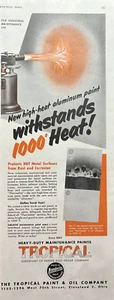 1952 Tropical Paint Oil Company Parker rostfrei Cleveland Ohio Vintage Druckanzeige - Bild 1 von 1