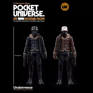 UNDERVERSE UV Pocket Universe 02 WWR Nomad&Hinkon Nom 1/18a Figura Nueva en Stock - Imagen 1 de 12