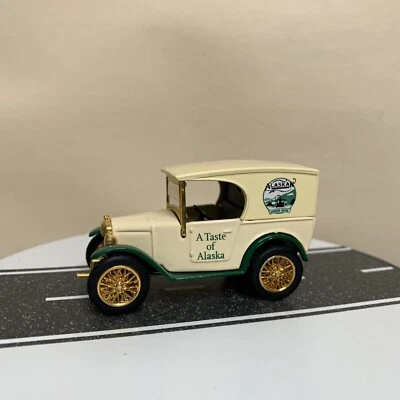 Matchbox Micro Breweries Austin 7 Mini Van Alaskan Brewing Juneau AK Beige NM - Image 1 of 4