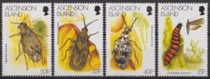 F-EX55443 ASCENSION IS MNH 1998 ESCARABAJO CONTROL BIOLÓGICO USANDO INSECTOS. - Imagen 1 de 1