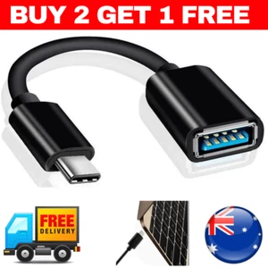 13CM OTG USB 3.1 Type-C USB-C OTG Cable Male to USB 3.0 Type A Female Adapter - Picture 1 of 14