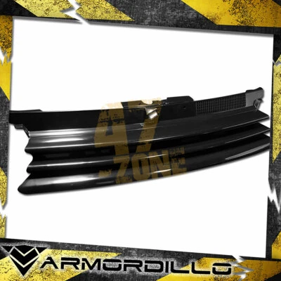 Para Volkswagen Golf 1999-2006 ABS Repuesto Rejilla Horizontal Negro Brillante Foto 1 de 4