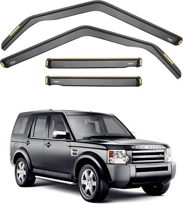 ISPEED Wind Deflectors for Land Rover Discovery 3 2004-2009 4pc Set Accessories - Image 1 of 4