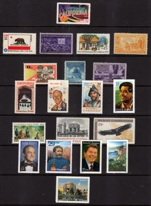US 1944-2022 VF NH CALIFORNIA and RELATED COLLECTION #3 - 30 Stamps FreeUSA Ship - Picture 1 of 1