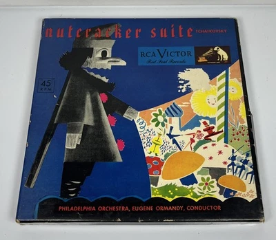 Nutcracker Suite Tchaikovsky Box Set Of 3 RCA Victor Red Seal Records 45 RPM Foto 1 de 4