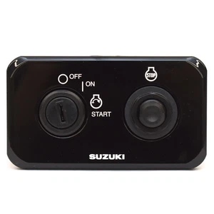 Suzuki Boat Ignition Switch Panel 37100-98J10 | Horizontal W/ Lanyard - Picture 1 of 4