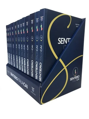 Guide Sentiero Italia CAI - Cofanetto con  12 volumi - Immagine 1 di 2