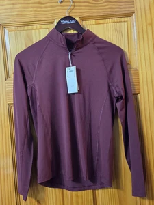 Top Pullover Puma 1/4 Cremallera Mujer Pequeño Rubí Brillo YOU-V UPF 50+ brrr Cooling - Imagen 1 de 12