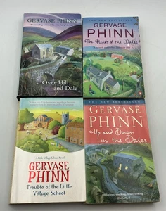 Gervase Phinn Books Bundle X 4 Detective ONE SIGNED Drama Crime Thriller Mystery - Picture 1 of 17