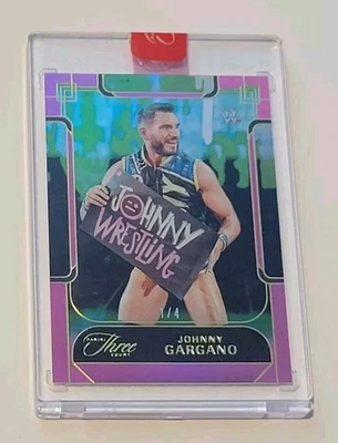 2024 Panini WWE Three Count JOHNNY GARGANO BASE #23 FOTL PINK SSP # 1/4 - SEALED - Image 1 of 3