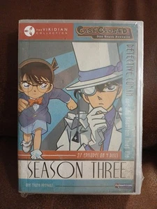 Case Closed Detective Conan Phantom Thief Kid Season 3 Three 4 Disc DVD Set New - Bild 1 von 3