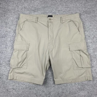 Levi's Two Horse Mens Cargo Shorts Mens 42 Khaki Flat Front Casual Outdoor Retro - Image 1 of 4