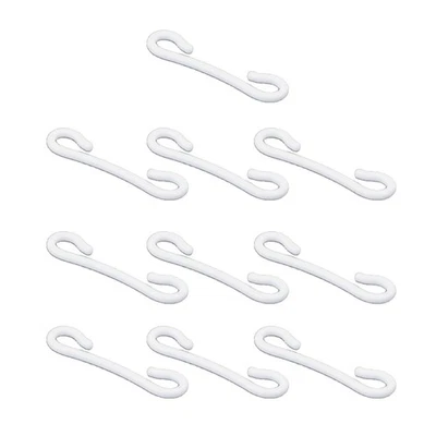 Simple Mounting Plastic Eyeglass Frame Hooks Multipurpose Organization Tool - Image 1 of 4