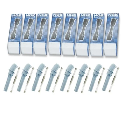 Bota bobina de ignição 8 peças NGK para 2003-2014 Ford E-250 4.6L 5.4L V8 - Direct bc - Imagem 1 de 4