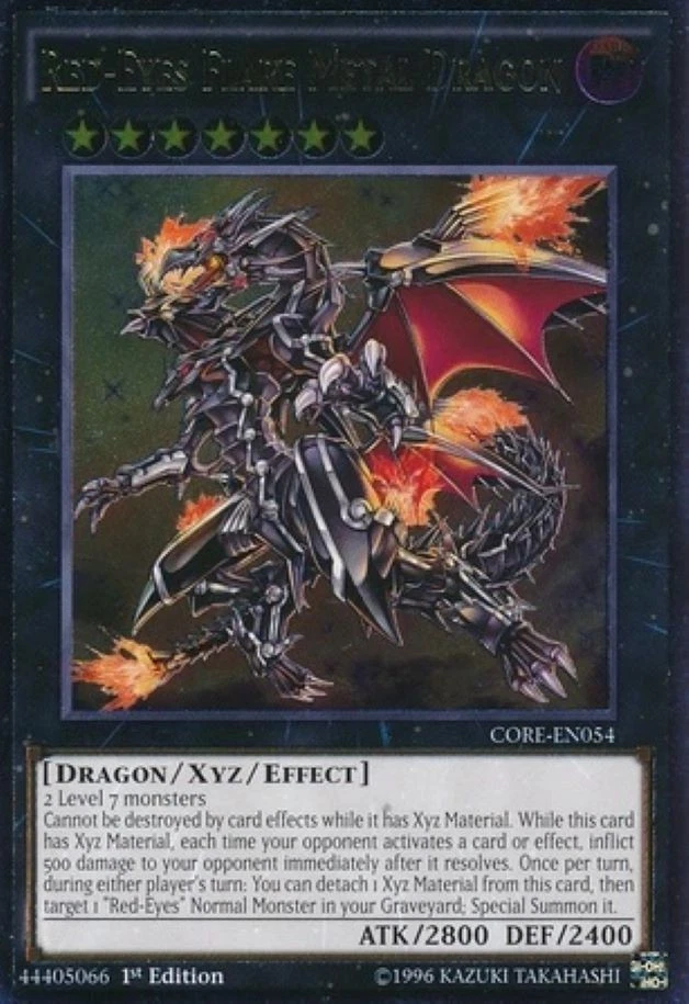 1x Red-Eyes Flare Metal Dragon | CORE-EN054 | UTR | Unlimited | NM | YuGiOh - Image 1 of 1