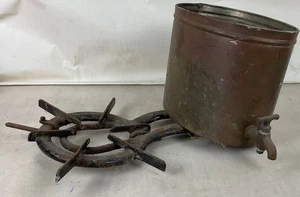 Alte sehr schöne Kaffeekanne aus Messing 20. Jh. - Bild 1 von 5