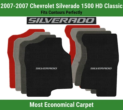 Tapetes dianteiros Lloyd Velourtex para '07 Chevy Silverado 1500 HD Classic com Silverado 1 - Imagem 1 de 4