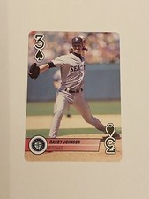 1995 Baseball Aces Bicycle Sports Collection Randy Johnson Mariners