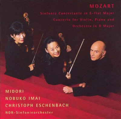 Mozart: Sinfonia Concertante Midori  Nobuko Imai Christoph Eschenbach (CD, 2001) - Image 1 of 3