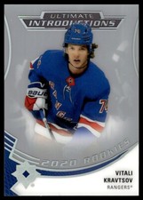 2020-21 Upper Deck Ultimate Collection Introductions Vitali Kravtsov New York