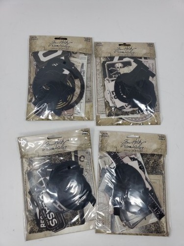 Tim Holtz Pochoir Flourish Couché Pour L'artisanat, Mauritius