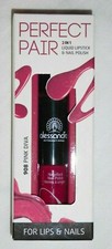 NEU = LIPS & NAILS = Perfect Pair 2 in 1 = VEGAN = Pink Diva Lipstick + Nagelack