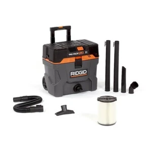 RIDGID CANADA 37.5 L (10 Gal.) Portable Industrial 5 HP Wet/Dry Vacuum - Picture 1 of 14