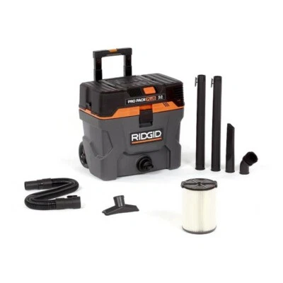 RIDGID CANADA 37.5 L (10 Gal.) Portable Industrial 5 HP Wet/Dry Vacuum - Image 1 of 4