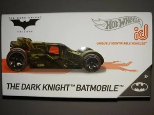 Hot Wheels id Batman: Dark Knight Batmobile #FXB26-T711 New Factory Sealed - Picture 1 of 4