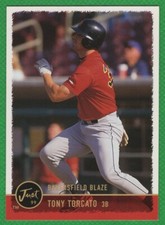 Tony Torcato - 1999 Just Minors #142 - Bakersfield Blaze Baseball Card