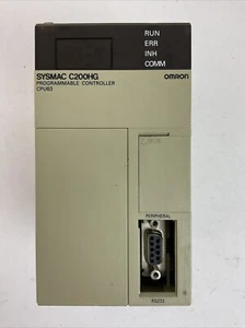 CONTROLADOR PROGRAMABLE OMRON C200HG-CPU63-E UNIDAD CPU SYSMAC C200HG CPU63 - Imagen 1 de 6