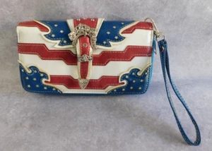 American Flag Wallet - Red White & Blue - Picture 1 of 6