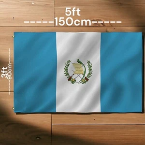 Bandera De Guatemala 90cm X 150cm High quality Guatemala flag - Picture 1 of 5