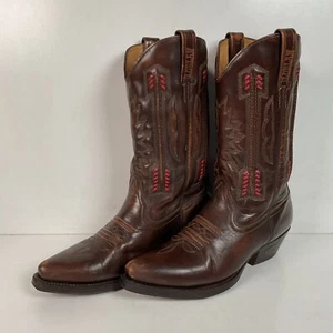 Loblan Aarowhead Cowboy Boots USA 10 Glossy Patent - Picture 1 of 19