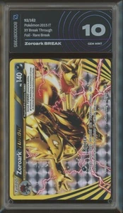 Zoroark BREAK 92/162 - Pokémon XY Break Through - AiGrading 10 - Bild 1 von 2