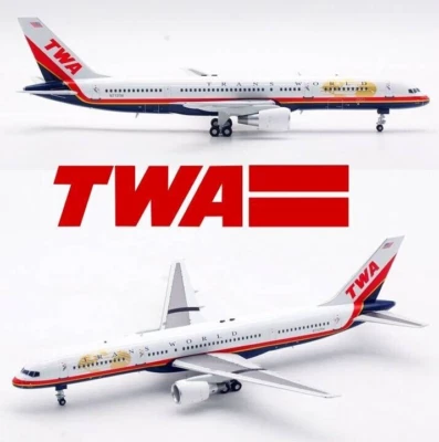Boeing 757-200 TWA Trans World Airlines N712TW, InFlight 1/200 IF752TW0623 - Immagine 1 di 4