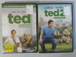 Ted 1 & 2 Movie Lot (2 Movie, DVD) Mark Wahlberg Mila Kunis - NEW & SEALED - Bild 1 von 2