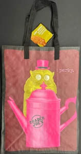 Trader Joe's Market Reusable Bag Perky UniCorny Tote Shopper Travel RARE NEW - Picture 1 of 11
