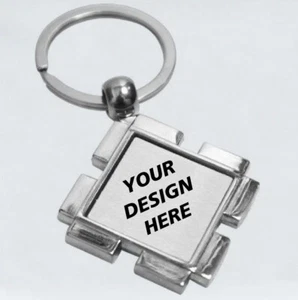 Metal Keychain (Diamond) - Picture 1 of 3