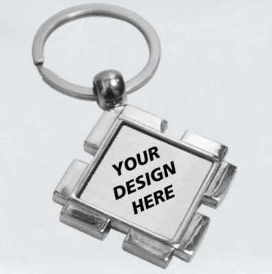Metal Keychain (Diamond) - Image 1 of 3