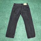 Vintage Y2K Levi’s 501 Straight Leg Button Fly Jeans Men’s Size 34x30 Black