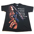 Vintage 1995 Bob Marley Natural Mystic All Over Druck T-Shirt Reggae Band Herren XL