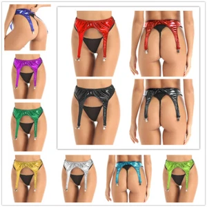 Sexy Cinturón de liga para mujeres con 4/6 correas Clip de metal Suspender Muslo Medias altas - Imagen 1 de 62