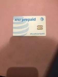 BRAND NEW ATT SIM CARD 5G NANO PREPAID/POST-PAID - Picture 1 of 2