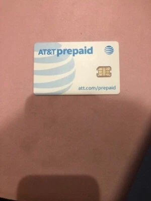 BRAND NEW ATT SIM CARD 5G NANO PREPAID/POST-PAID   - Image 1 of 2