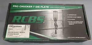 NEW RCBS Progressive Press ProChucker 7 Die Plate w/ Powder Measure MODEL 88913